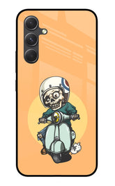 Undead Biker Samsung A54 5G Glass Case